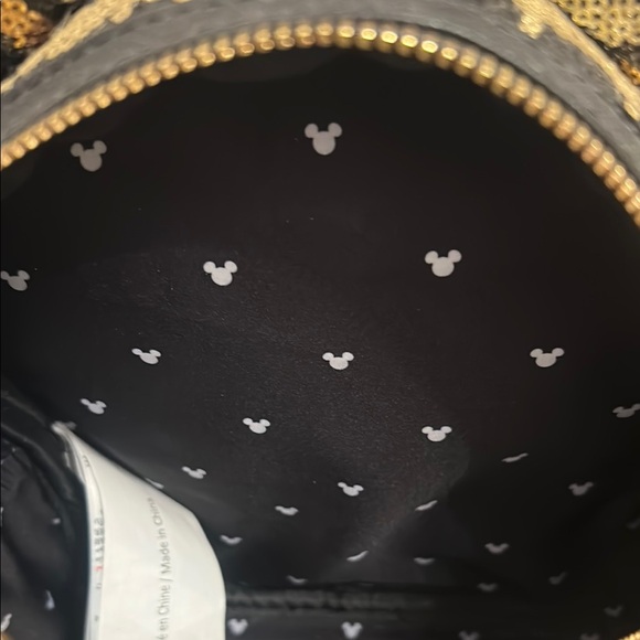 Loungefly Leopard Sequin Backpack - Picture 2 of 3